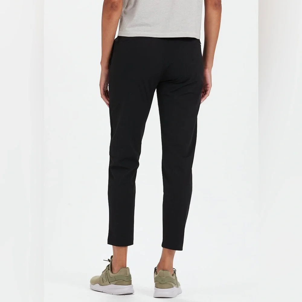NWT Vuori Wayfarer Pants Tapered Women’s X- Small MSRP $98 Black - Picture 9 of 11